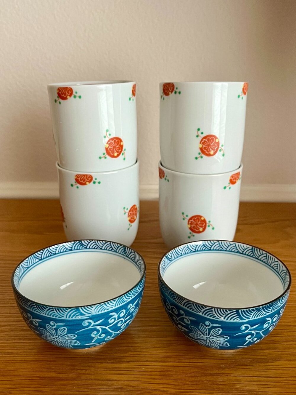 Japanese Tea cup Lot of 6